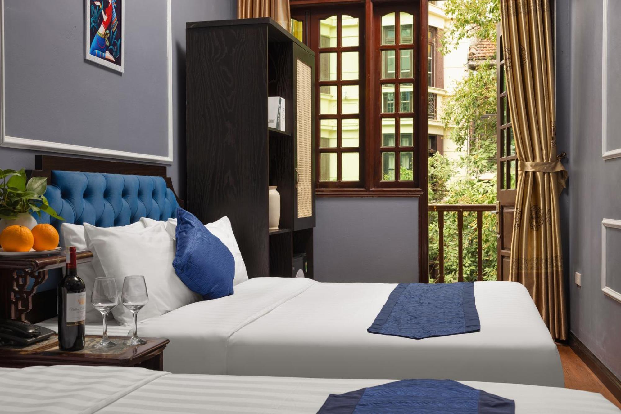 Amanda Boutique Hotel & Travel Hanoj Exteriér fotografie