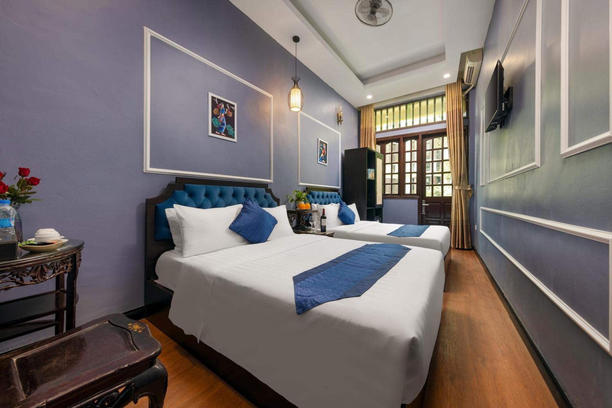 Amanda Boutique Hotel & Travel Hanoj Exteriér fotografie