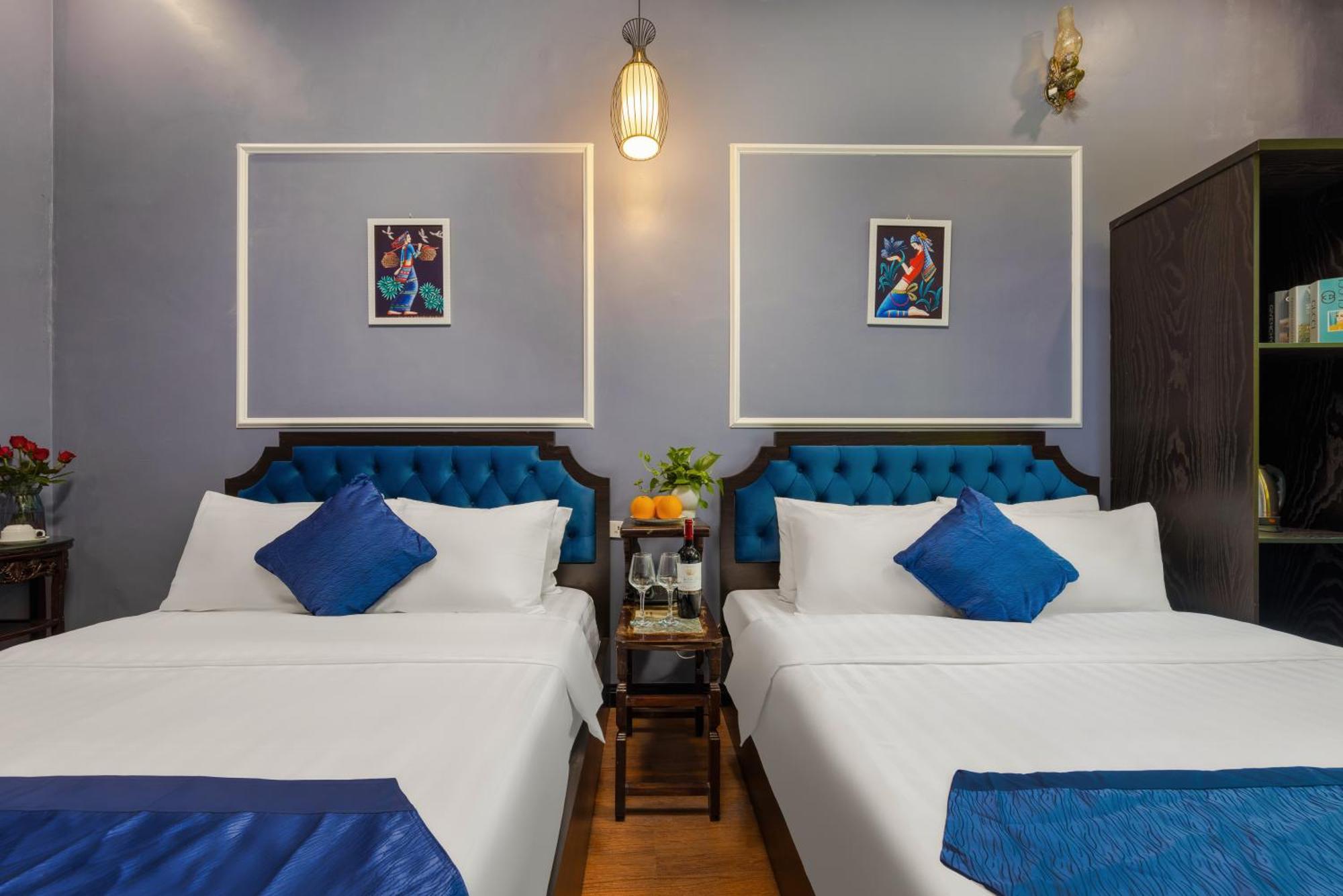 Amanda Boutique Hotel & Travel Hanoj Exteriér fotografie